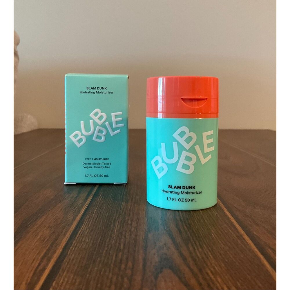 Bubble - Slam Dunk - Hydrating Moisturizer - Brand New!